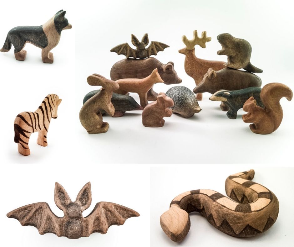 Animals Mr Fox Crafts Handmade Wooden Toys And Collectibles